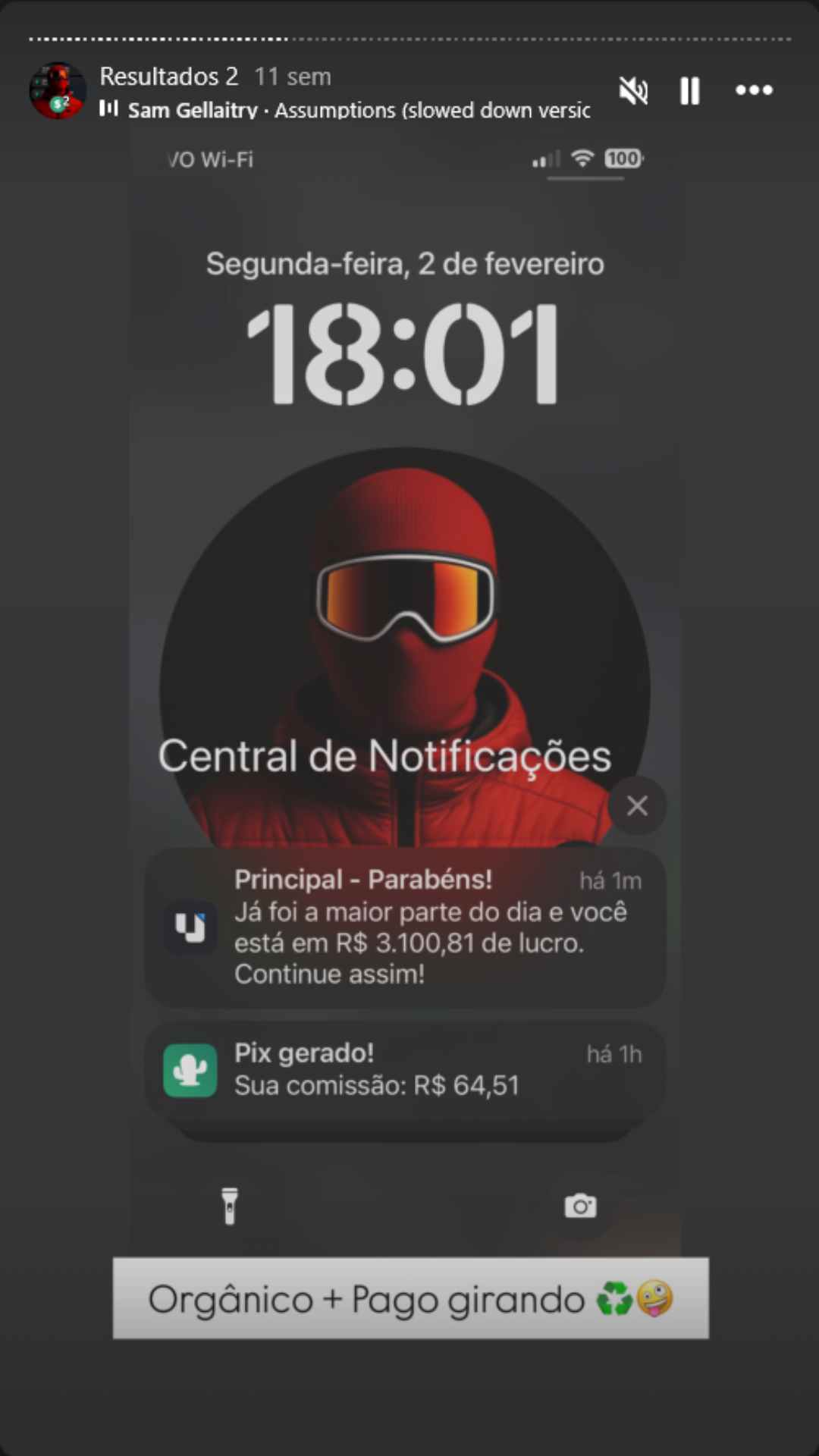 Cakto notificações múltiplas R$94,51 – A máquina não pode parar